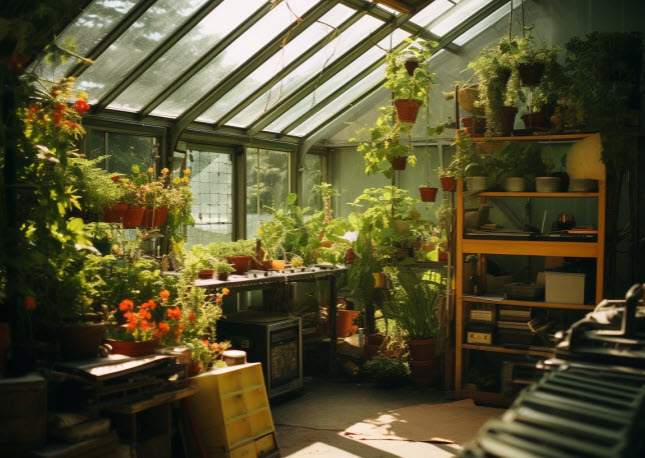 växthus garage